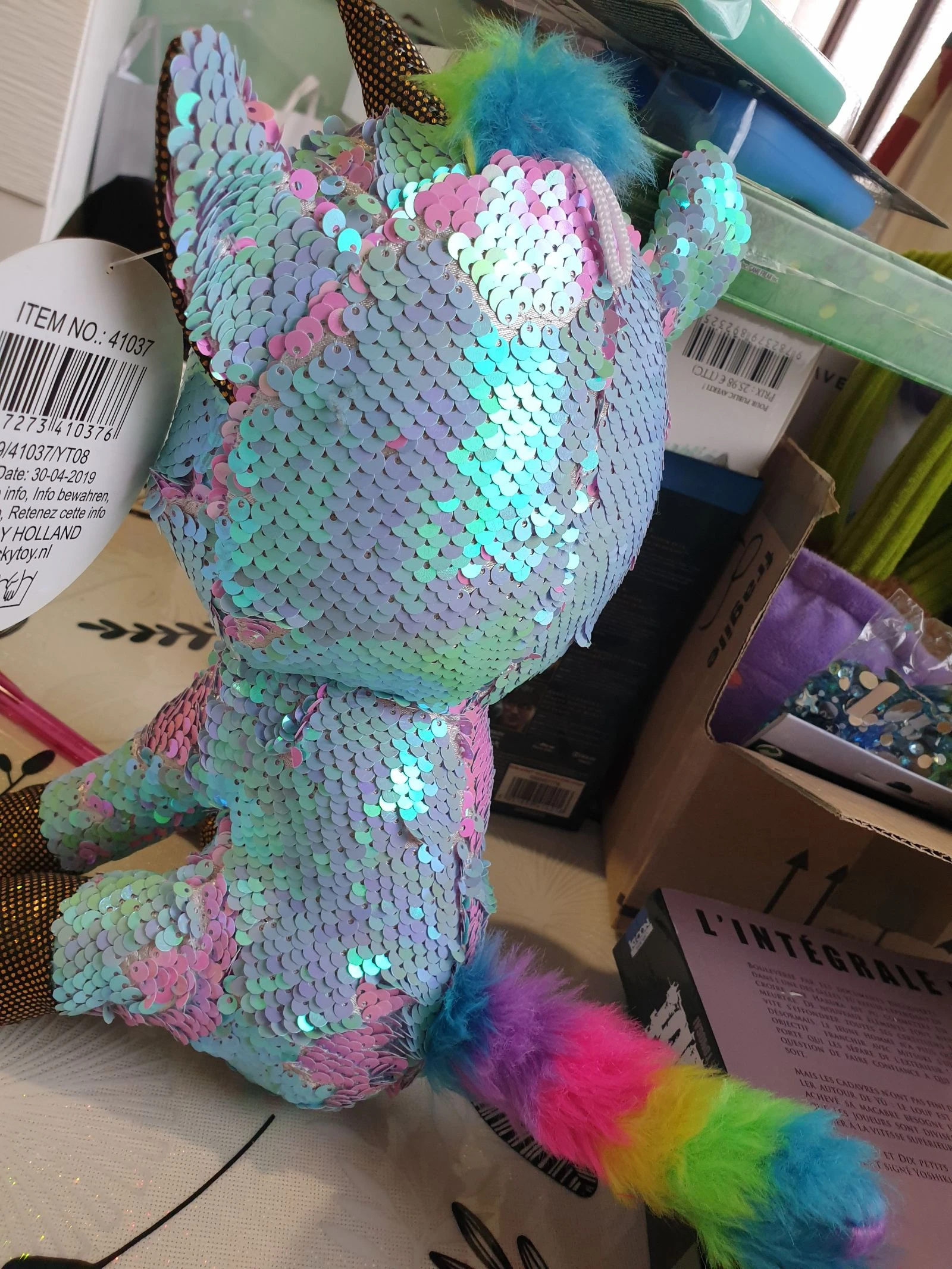 Peluche licorne  – photo 2